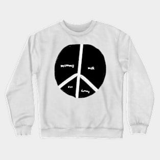 New baby peace flag Crewneck Sweatshirt